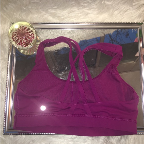 ❌SOLD❌💗💜EUC Lululemon Energy Bra - Picture 5 of 7